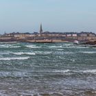 Saint Malo vu depuis sa rivale Dinard