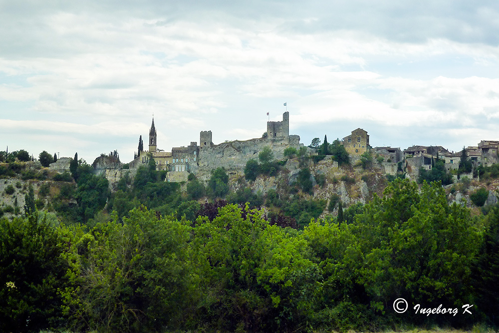 Saint-Martin-d'Ardeche - Leider nur aus dem Busfenster