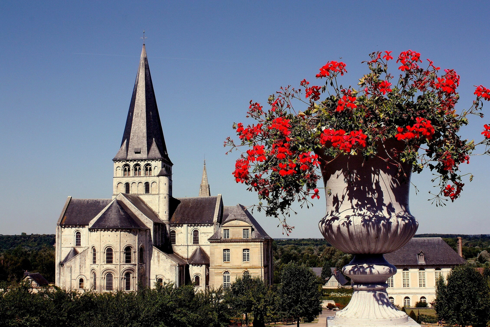 Saint-Martin de Boscherville Seine-Maritime Abbaye Saint-Georges