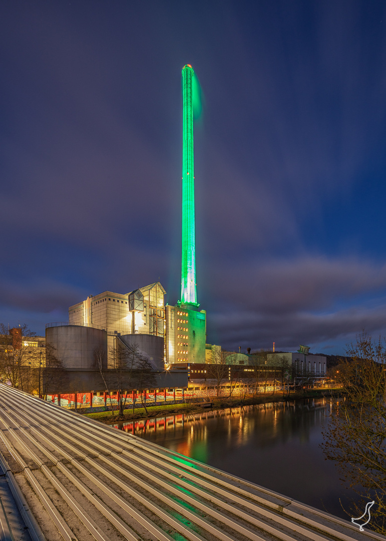 Saint Patricks Day am Kraftwerk Römerbrücke