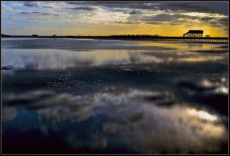 saint peter ording in special light