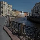 Saint-Petersbourg et ses canaux.