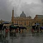Saint-Pierre de Rome un jour de pluie...