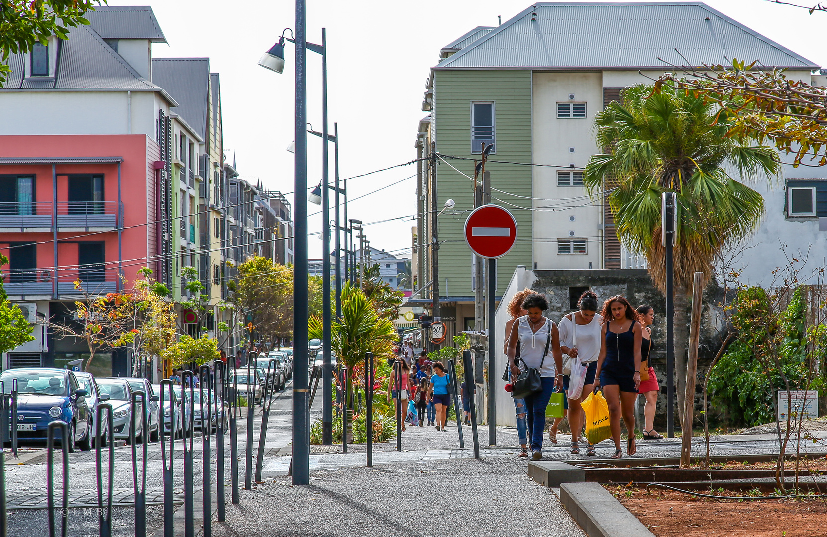 Saint-Pierre in der Hauptsaison