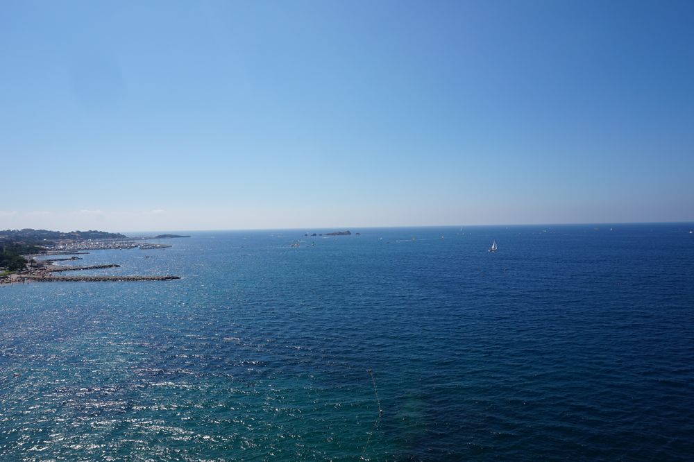 Saint-Raphaël auf der Côte d'azur aus dem Riesenrad -Teil 2