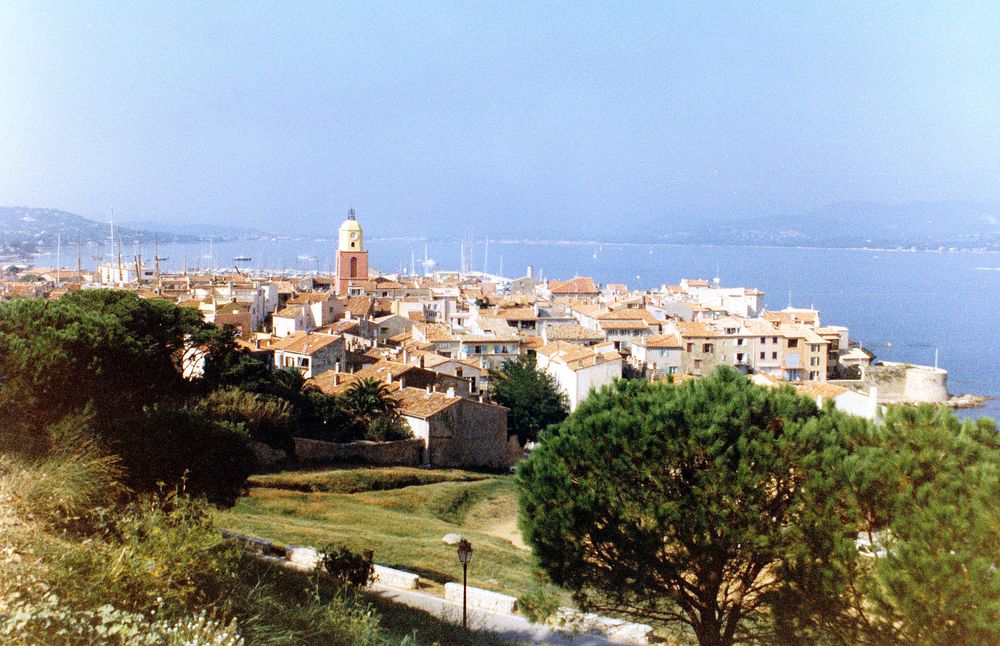 Saint-Tropez – Blick von der Citadelle ...