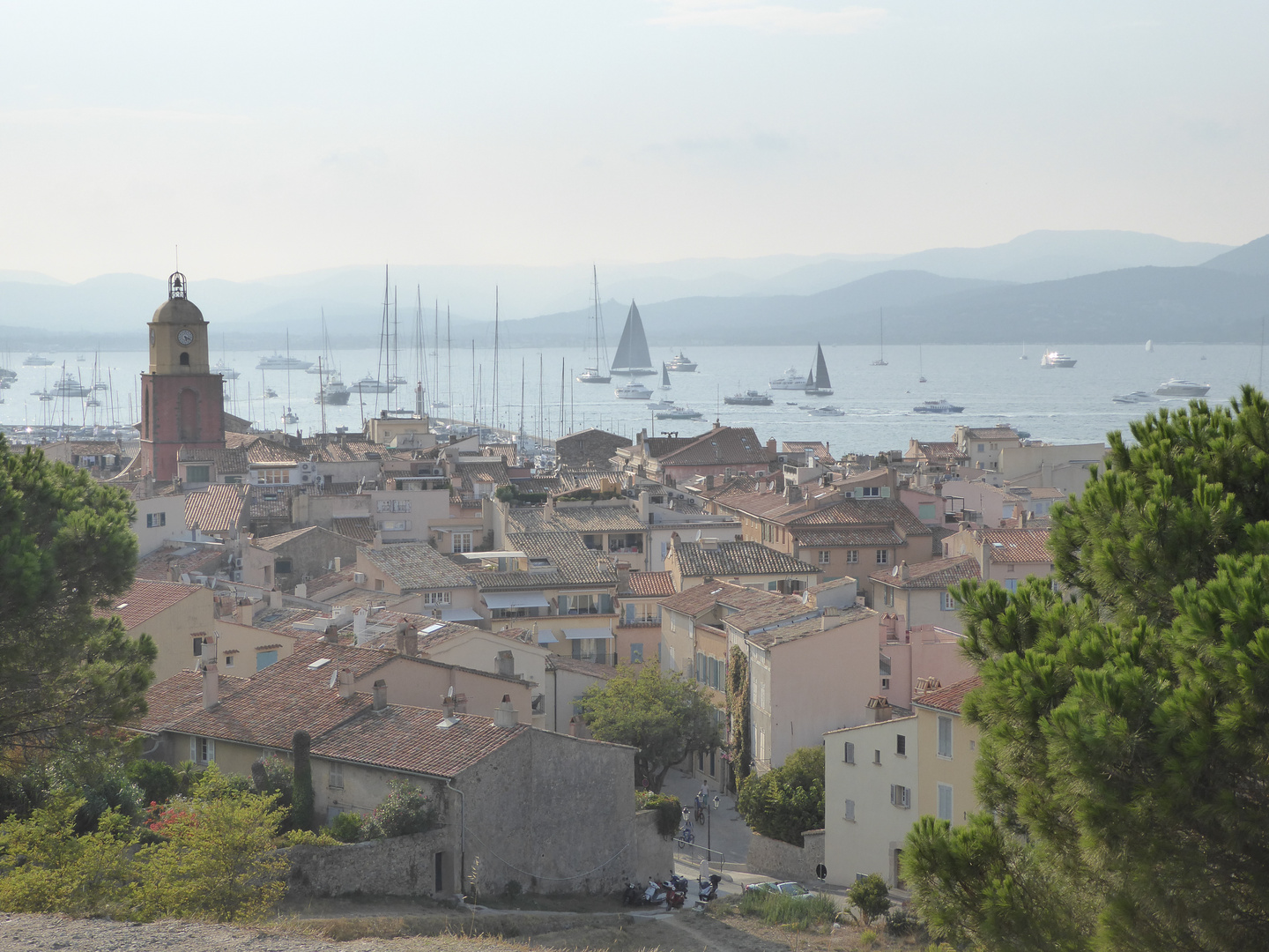 Saint-Tropez von oben