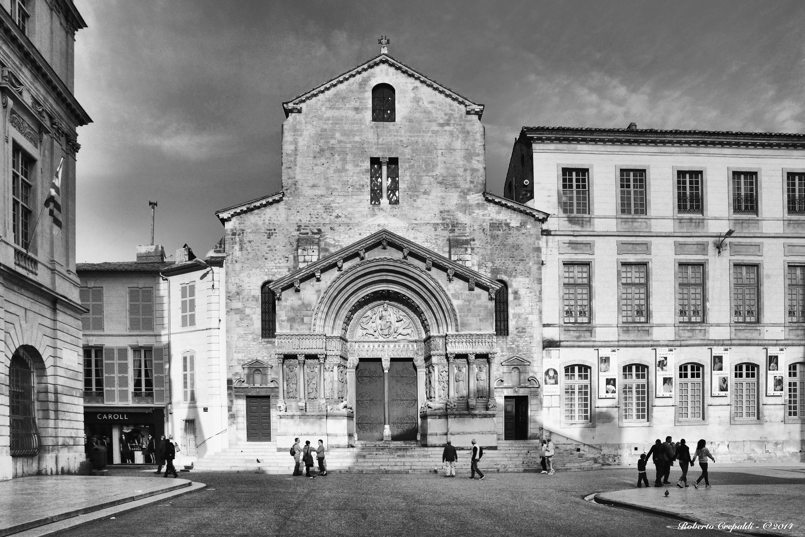 Saint-Trophime, facciata