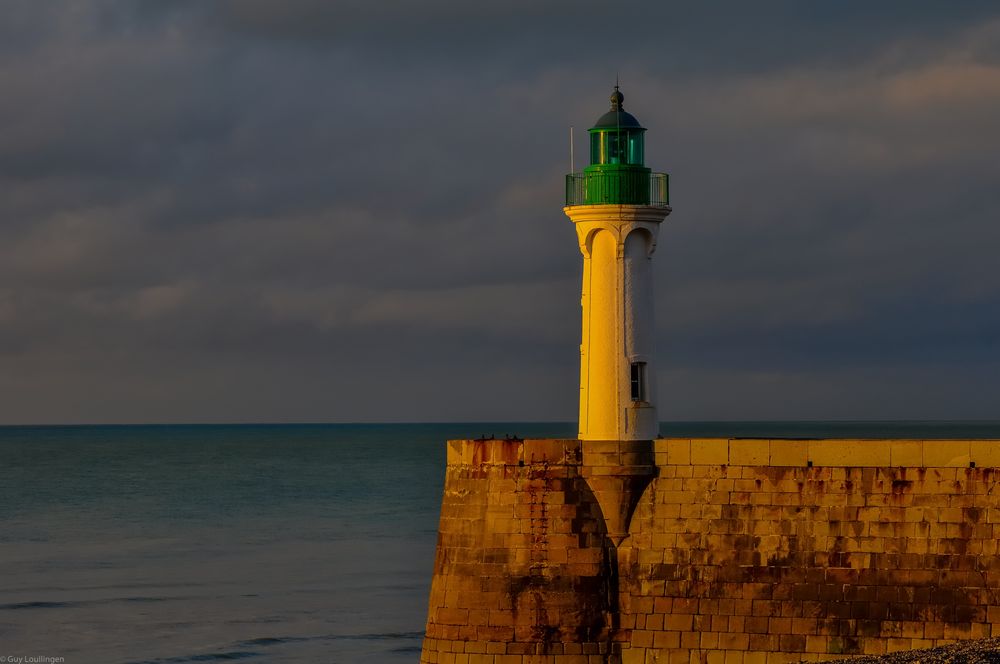 SaintValeryenCaux Normandie Foto & Bild france, sonnenuntergang