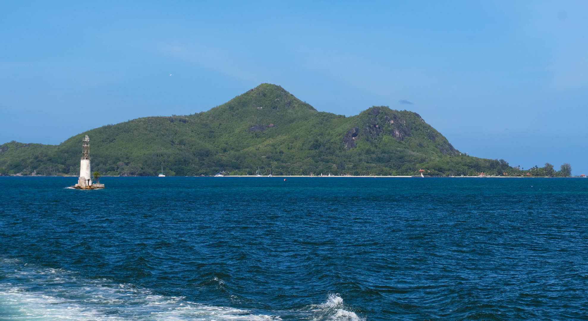 ...Sainte Anne - auf dem Weg nach Mahé...