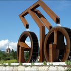 Sainte-Blaise. Fontaine du millénaire de Mario Botta