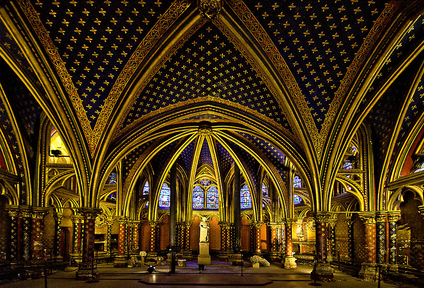 Sainte Chapelle Foto Bild Architektur Sakralbauten