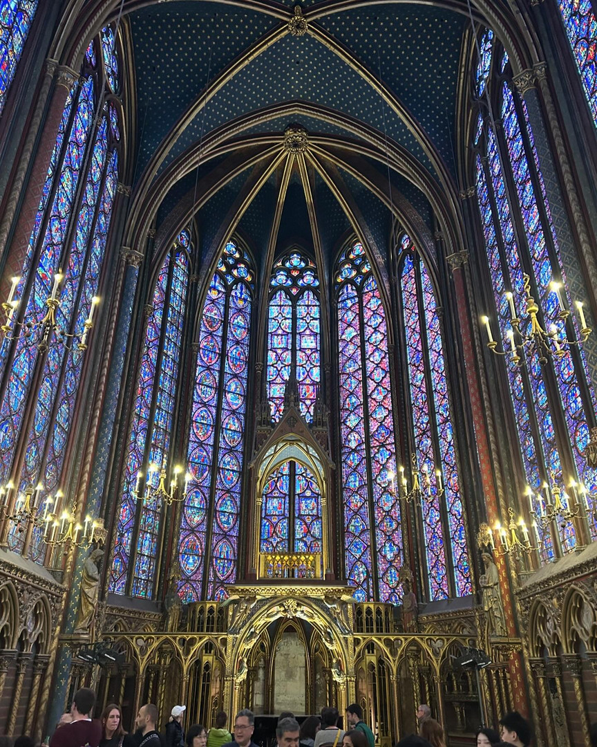 Sainte-Chapelle, Paris, France 