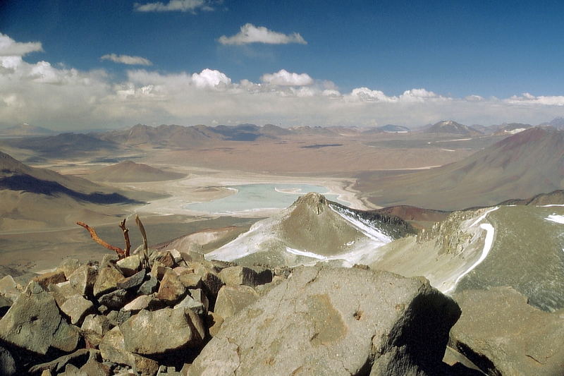 Sairecabur, 5970m, Gipfelblick