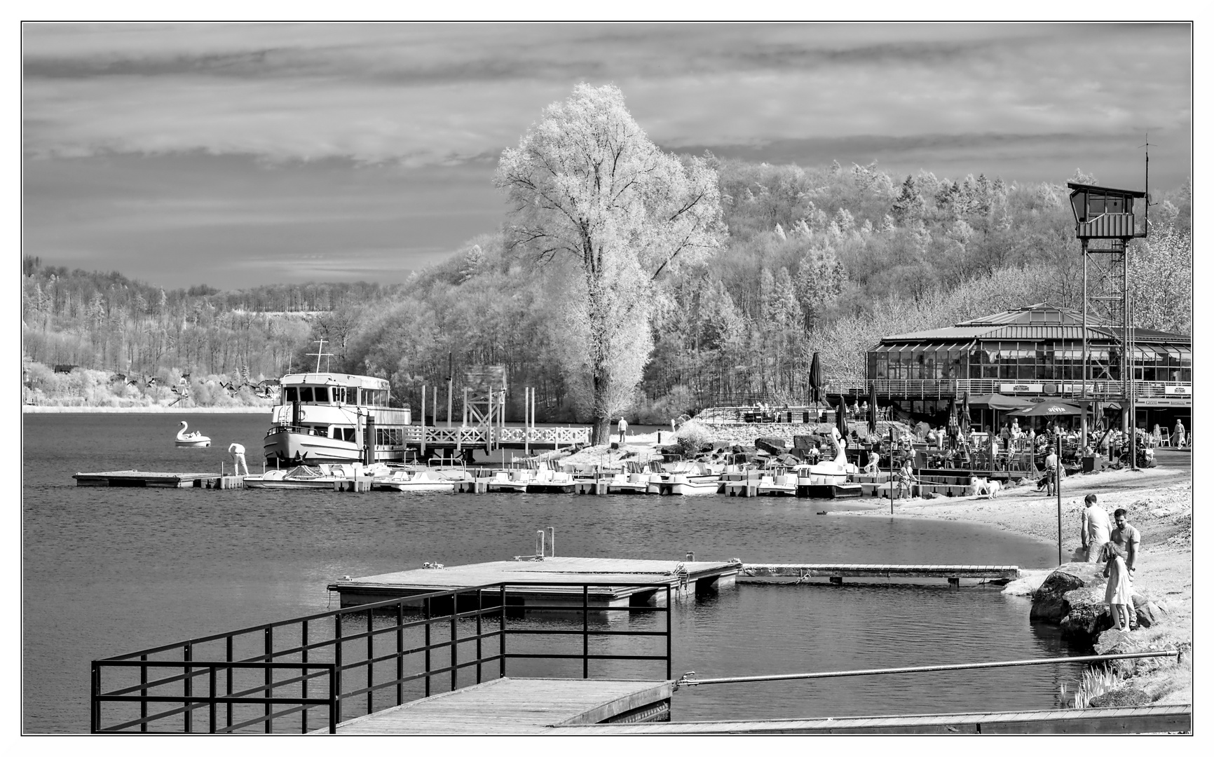 Saisonbeginn am Schiedersee