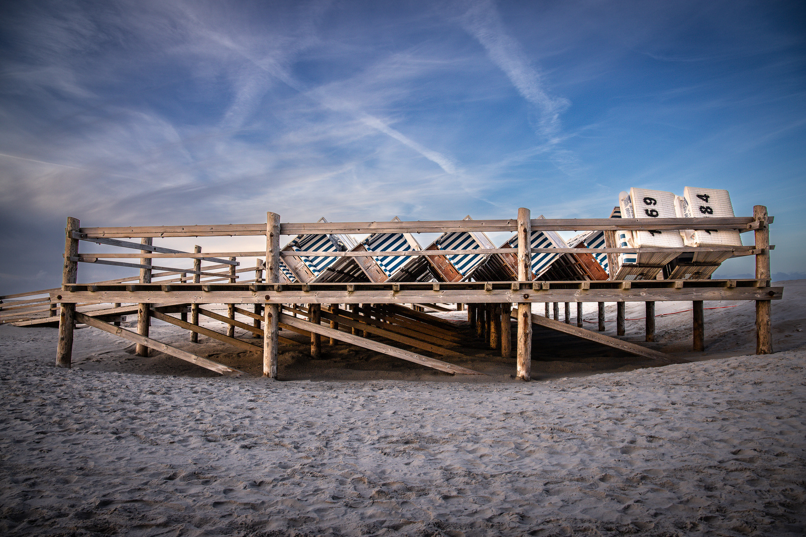 Saisonende am Strand