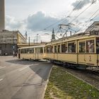 Saisoneröffnung des Denkmalpflegervereins Nahverkehr Berlin mit demTw 3802, Typ TM 34