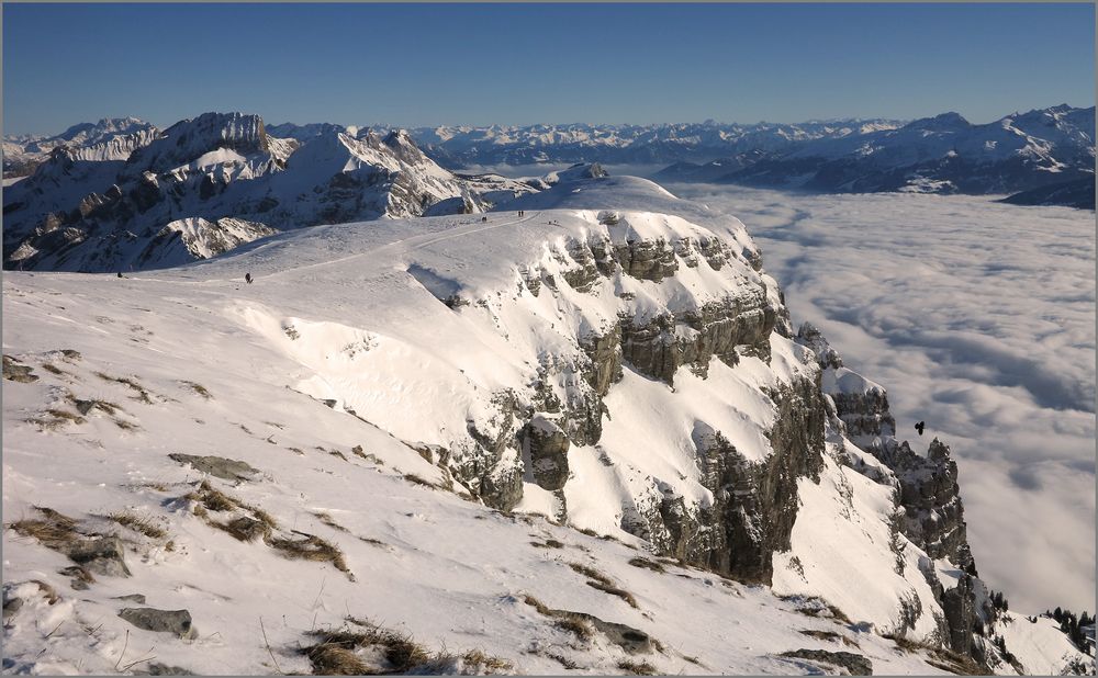 Saisonstart auf dem Chäserrugg