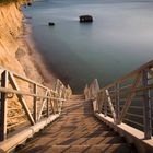 Saisontreppe an der Steilküste Ostseebad Wustrow