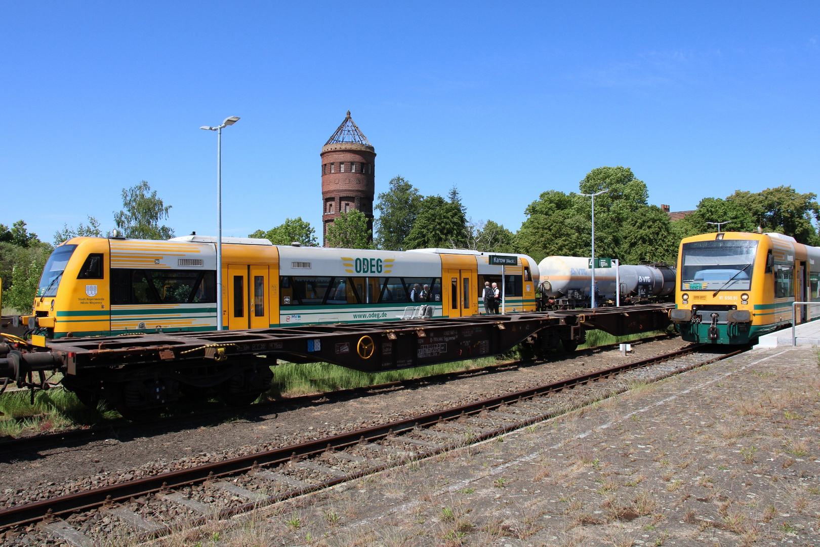 Saisonverkehr in Karow/Meckl. III