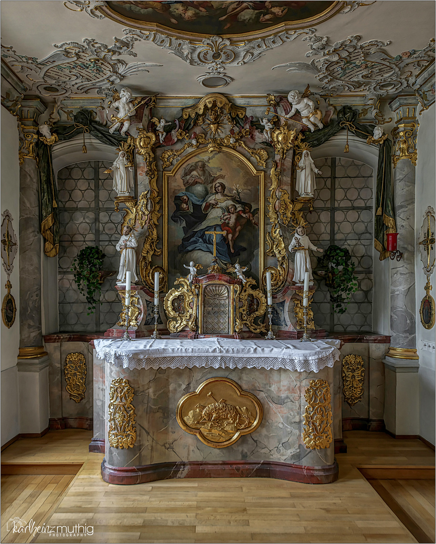 *** Sakrale Impressionen aus dem Kloster Maria Rosengarten Hauskapelle in Bad Wurzach ***