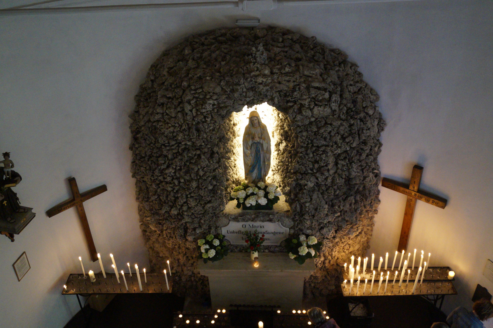 Sakrale Orte - Lourdes Kapelle am Gügel