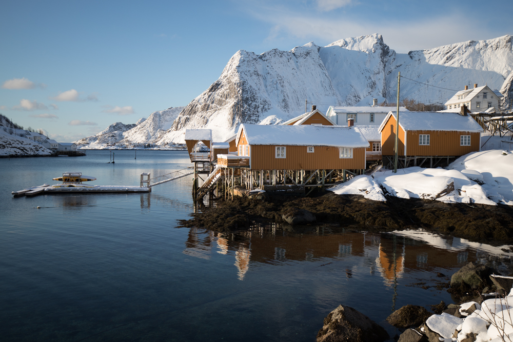 Sakrisoy, Lofoten Norwegen