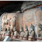 Sakyamuni Buddha Entering Nirvana