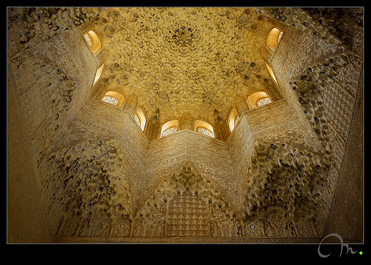 Sala de los Abencerrajes... detalle de la bóveda