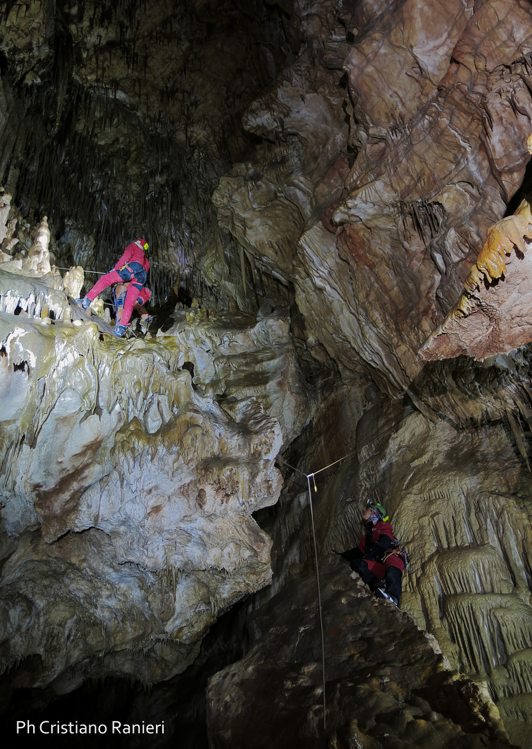 Sala del Panettone. Grotta GIS