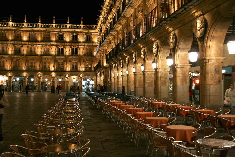 Salamanca bei Nacht
