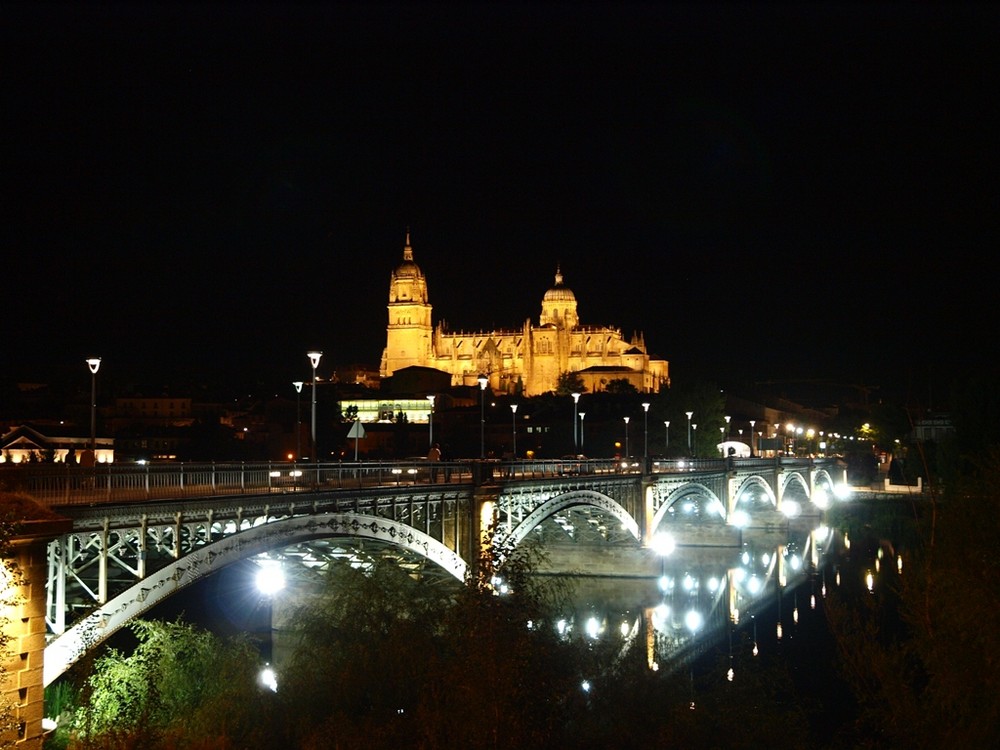 Salamanca (Puente de Hierro y Catedral)