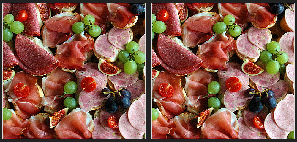 Salame e prosciutto 3D