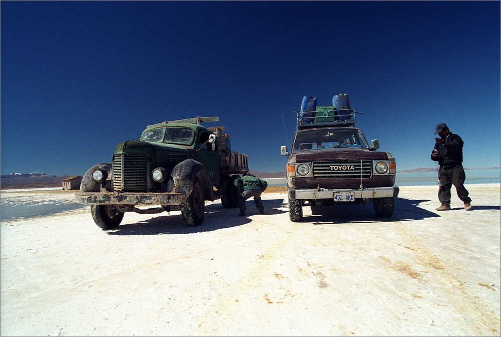 Salar de Uyuni, Bolivien 2001