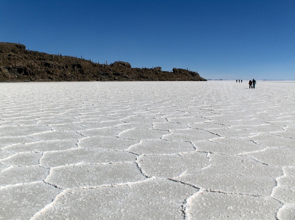 Salar de Uyuni (Bolivien) - Salzsee