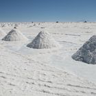 Salar de Uyuni - Salzgewinnung