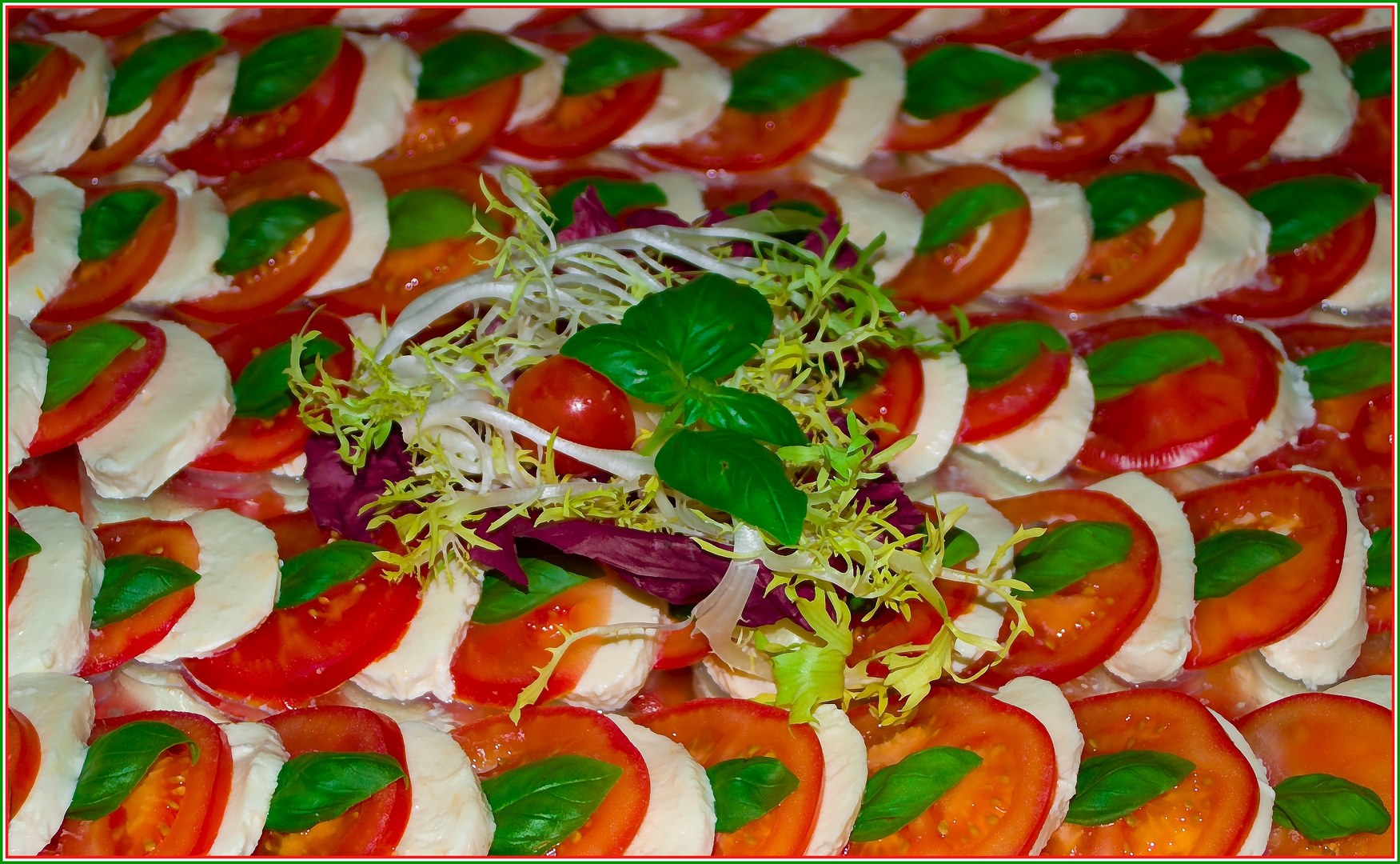 Salat "Caprese`"