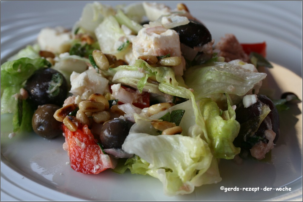 Salat mit Feta