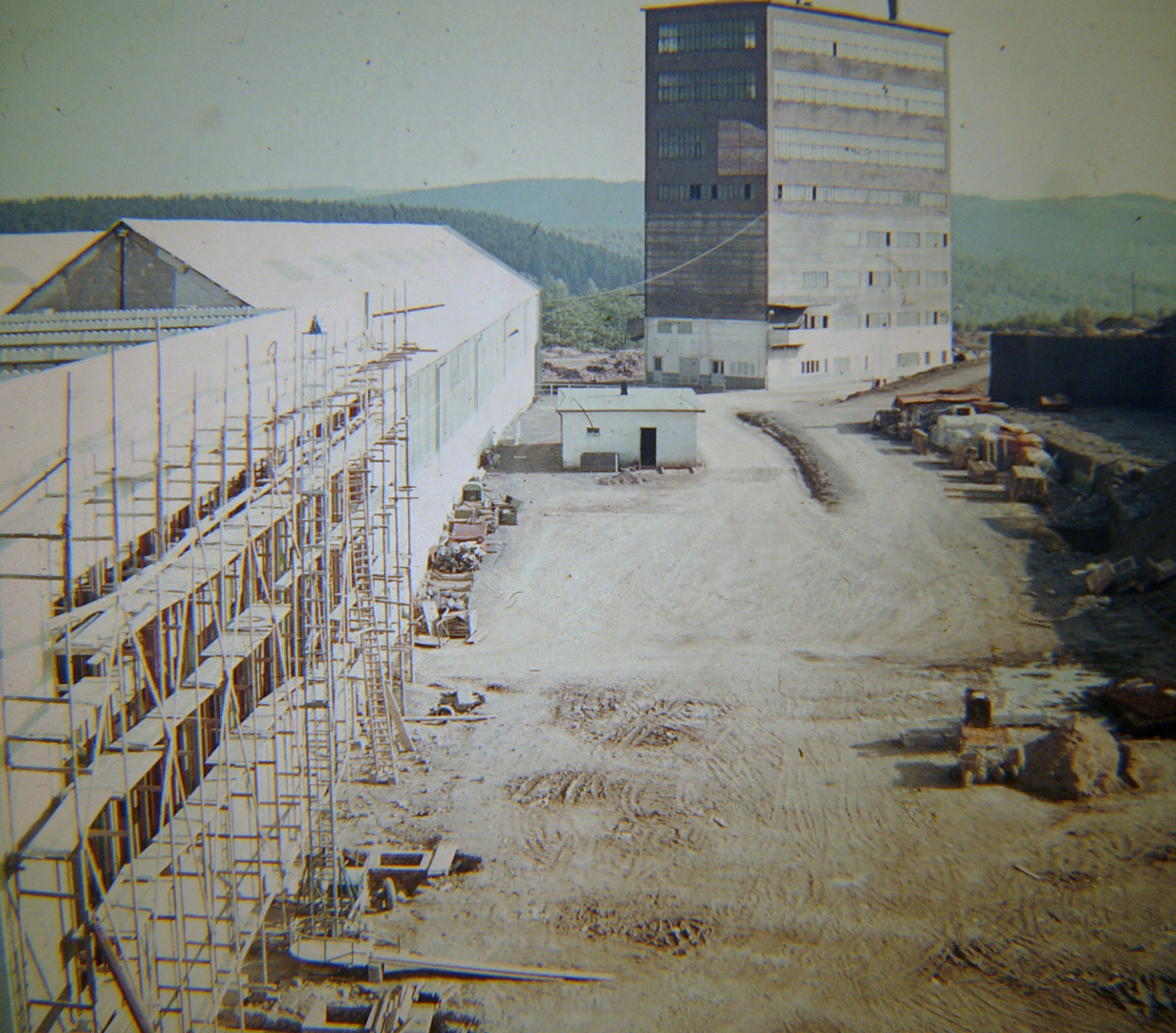 Salchendorf - Grube Pfannenberg 1962/63 - ein Werksgelände im Umbruch