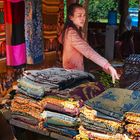 Sale of Laotian fabrics