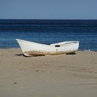 Salema Kleines Boot am Strand