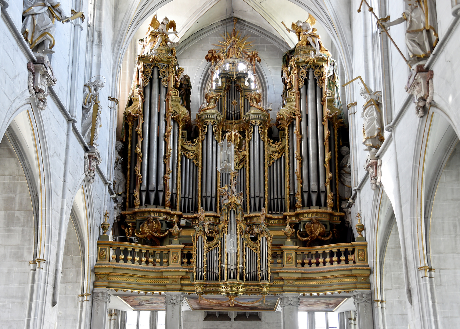 Salemer Münster Orgelprospekt
