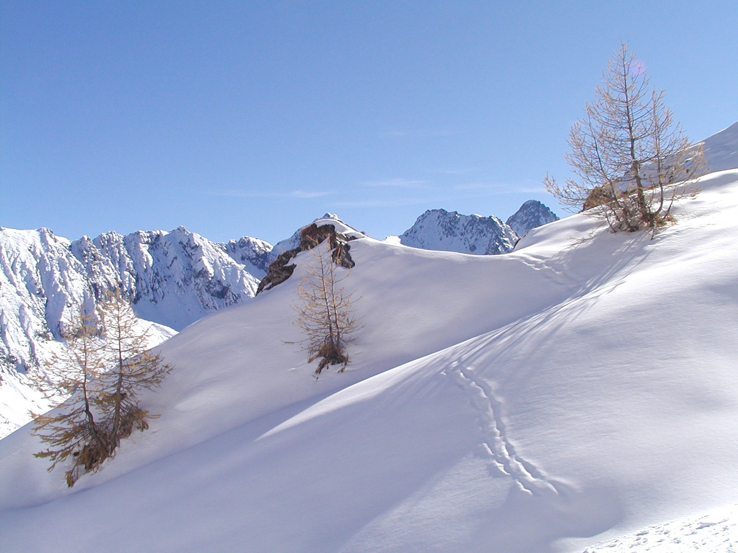 Salendo al Colle della Croce