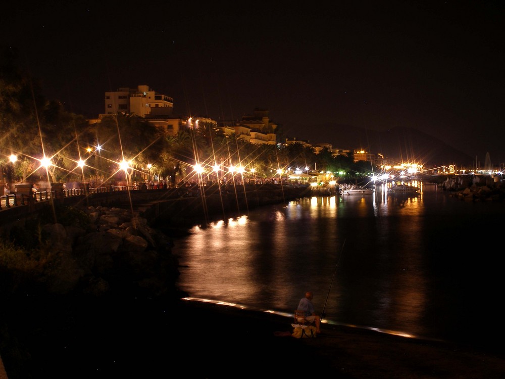 Salerno in una serata di agosto