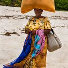 Sales Lady at Kiwi Beach, Mombasa - Kenya