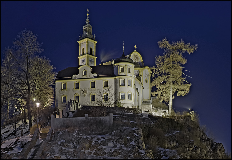 Salesianerklosters und Kreuzbergkirche - Pleystein