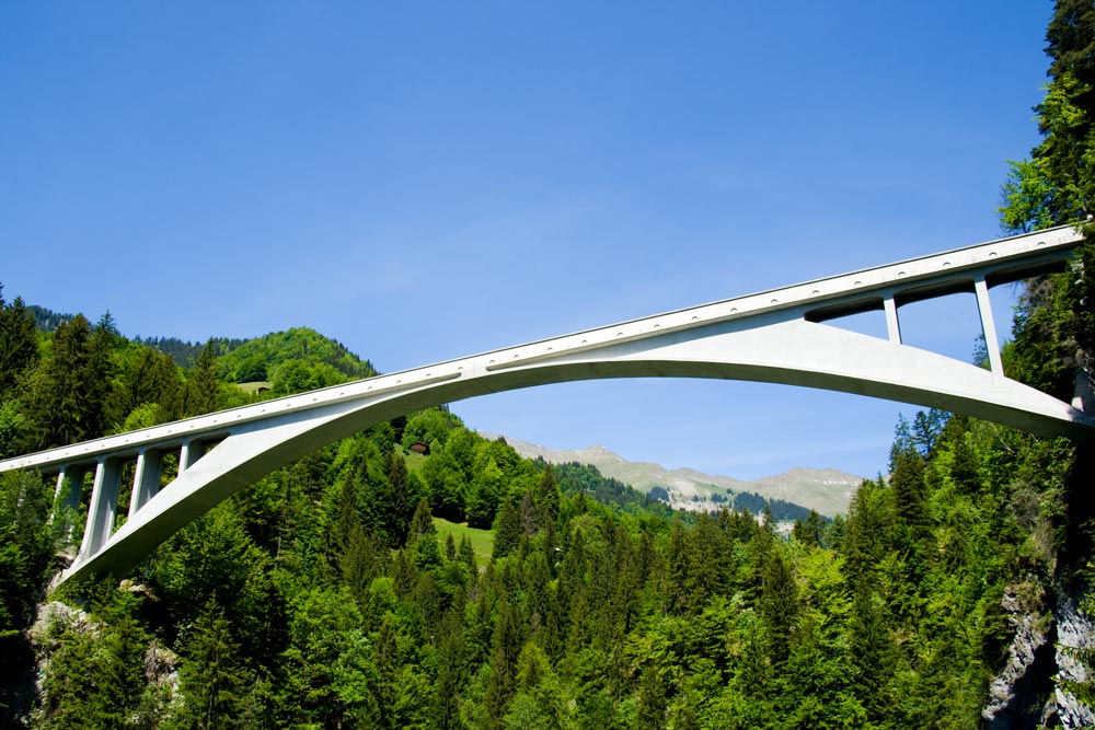 Salginatobelbrücke Foto & Bild architektur, straßen & brücken