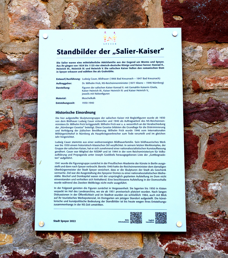 Salier-Infotafel