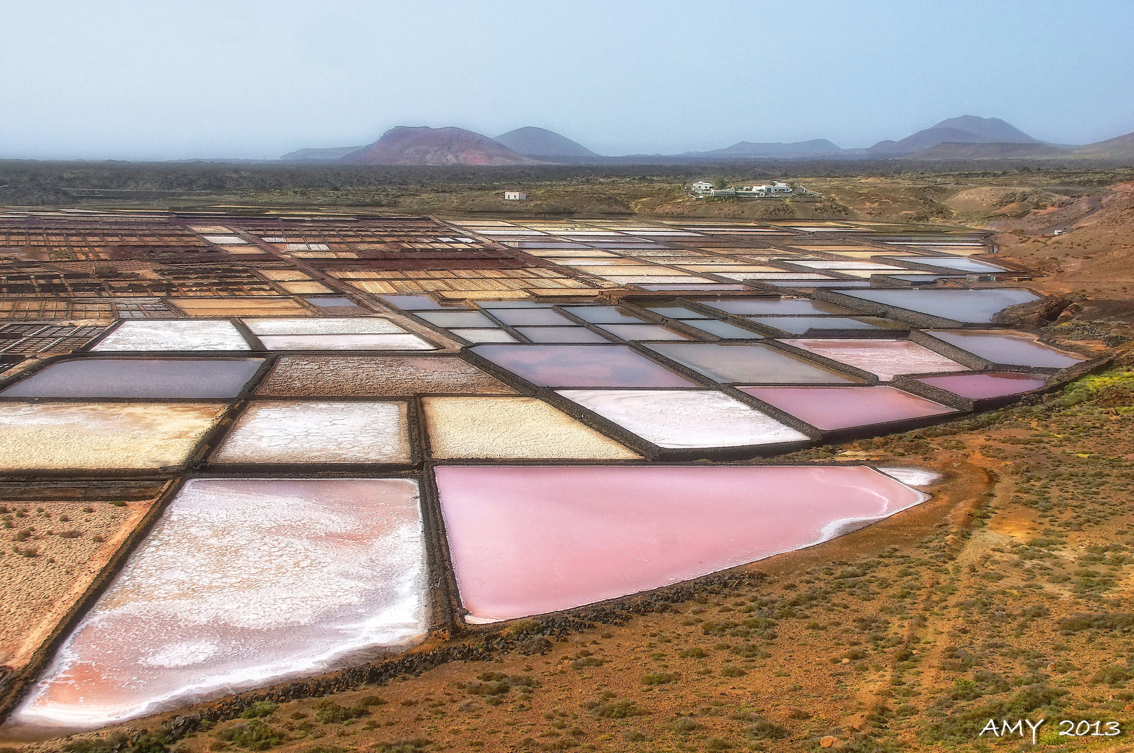 SALINAS DE JANUBIO (LANZAROTE) . Dedicada a JOSUNE ETXEBARRIA,