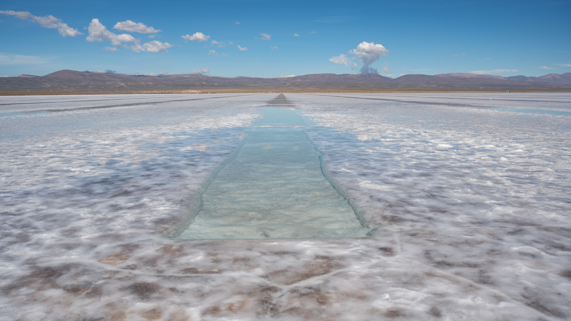 Salinas Grandes Kristallisationsbecken